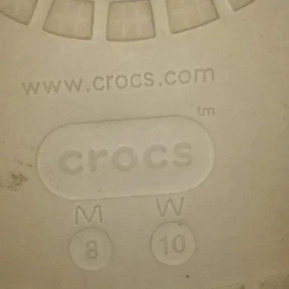 CROCS Unisex Crush Platform Slide Sandals in Bone White - Picture 7 of 7